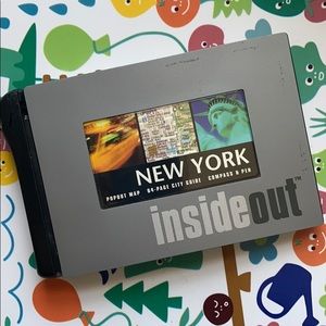 NewYork inside out pop out map